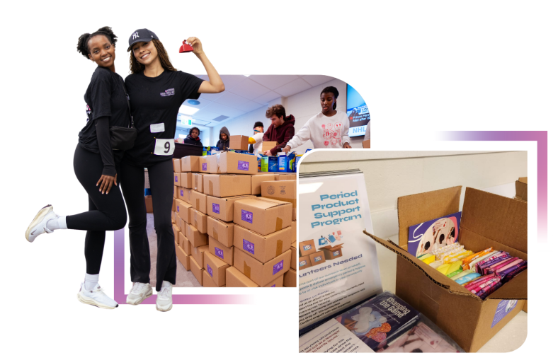 HAGO is an anti-poverty organization based in Brampton Ontario, that aims to eliminate period poverty in Canada and developing countries.